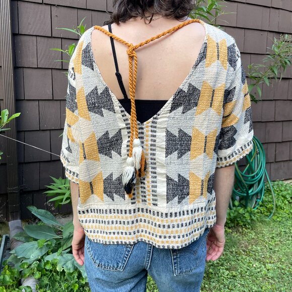 Alicia Textured Top, Anthropologie Size L - Picture 2 of 5